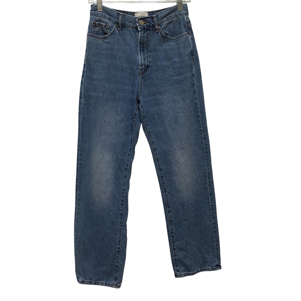 BDG High Rise Straight Cowboy Jean Women's 27 Blue Vintage Retro Western Indie